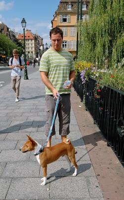 Gambo s páníčkem ve Strasbourgu